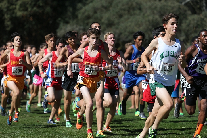 2015SIxcHSD1-033.JPG - 2015 Stanford Cross Country Invitational, September 26, Stanford Golf Course, Stanford, California.